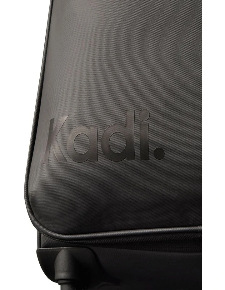 Cloud Check-in Large Soft Side Suitcase in Charcoal image 4