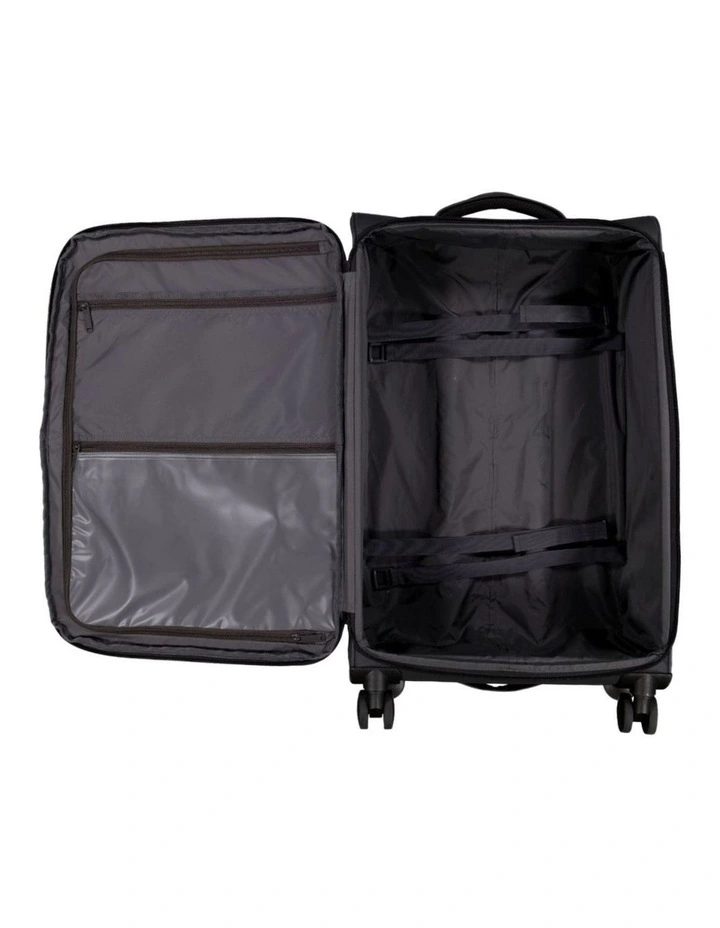 Cloud Check-in Large Soft Side Suitcase in Charcoal image 5