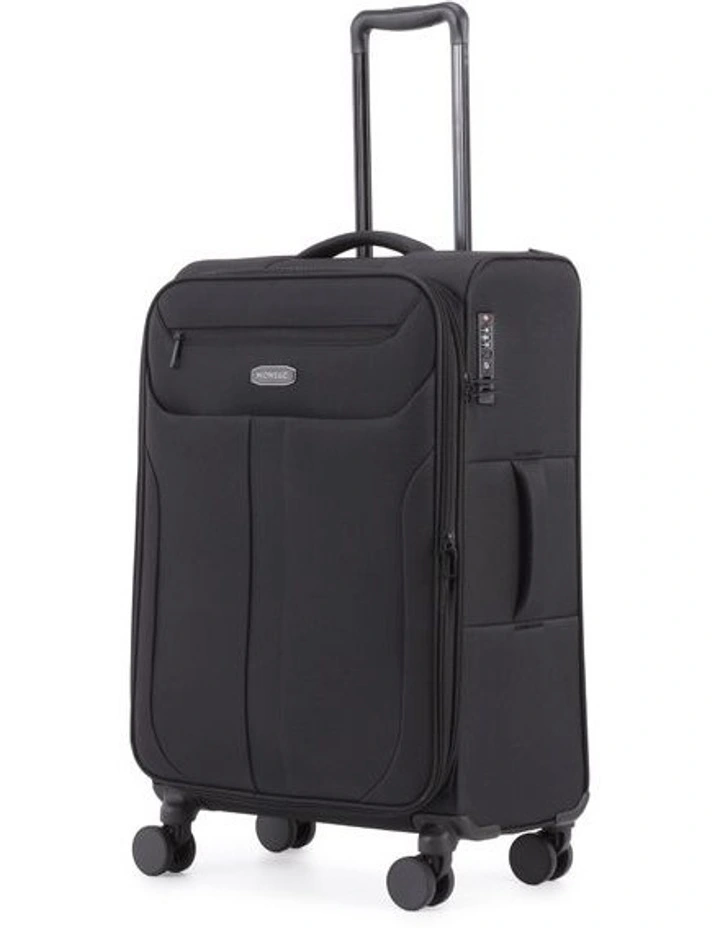 Coast 67cm Softside Suitcase MM1130-M-A in Black image 2