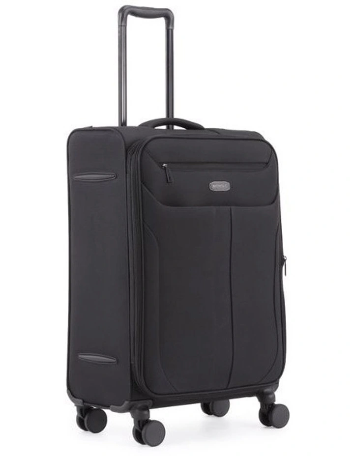 Coast 67cm Softside Suitcase MM1130-M-A in Black image 3