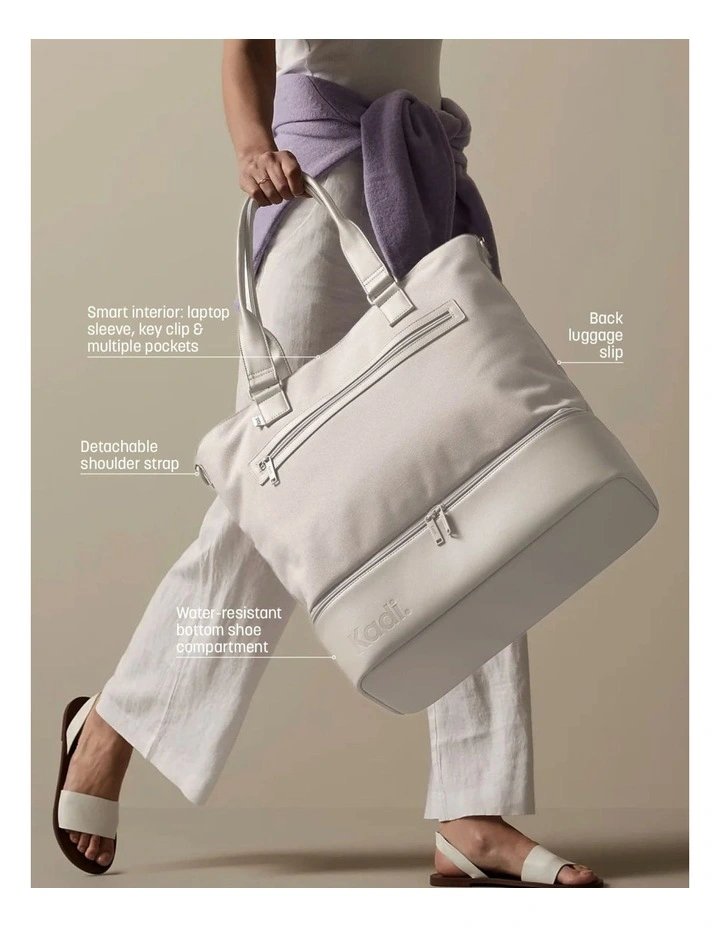 The Weekender in Ivory image 2
