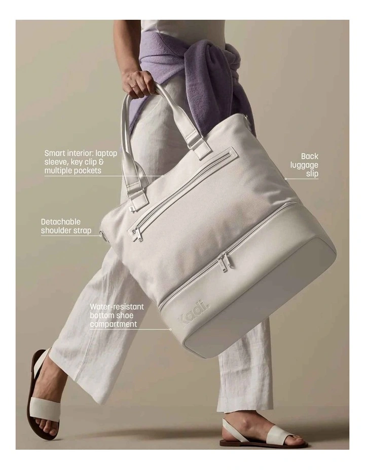 The Weekender in Ivory image 2