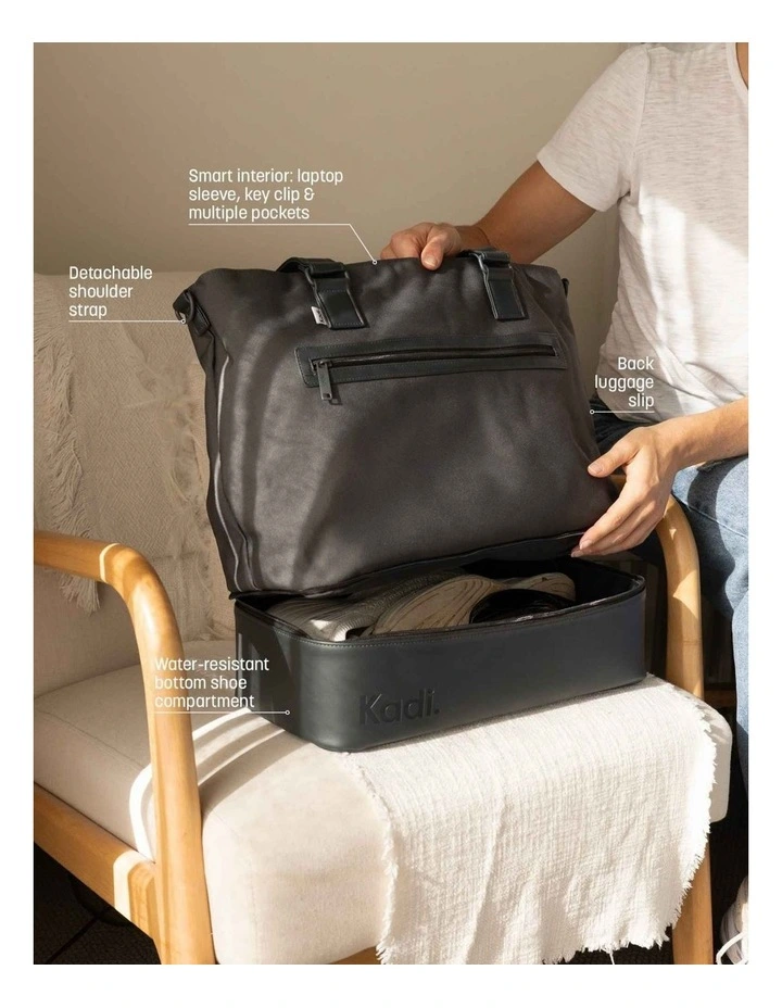 The Weekender in Charcoal image 2