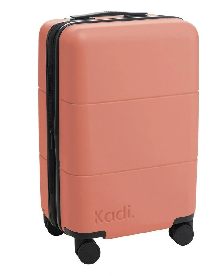 Carry-on Leisure Suitcase 55cm in Burnt Coral image 1