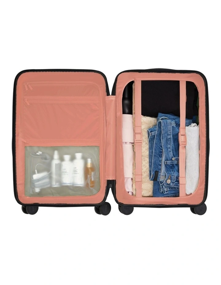 Carry-on Leisure Suitcase 55cm in Burnt Coral image 3