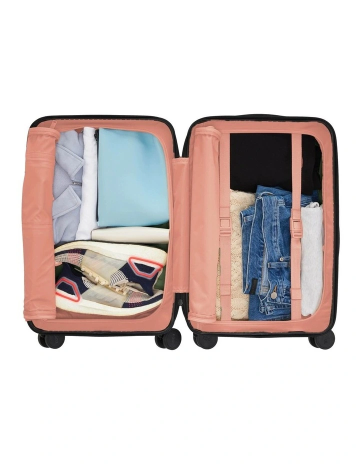 Carry-on Leisure Suitcase 55cm in Burnt Coral image 4