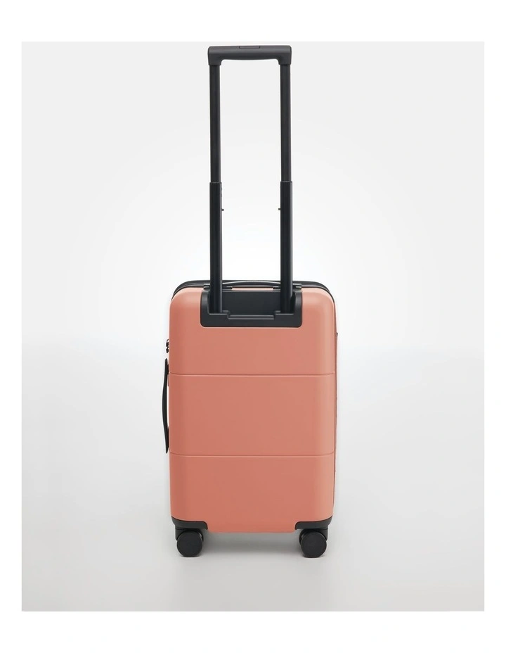 Carry-on Leisure Suitcase 55cm in Burnt Coral image 7