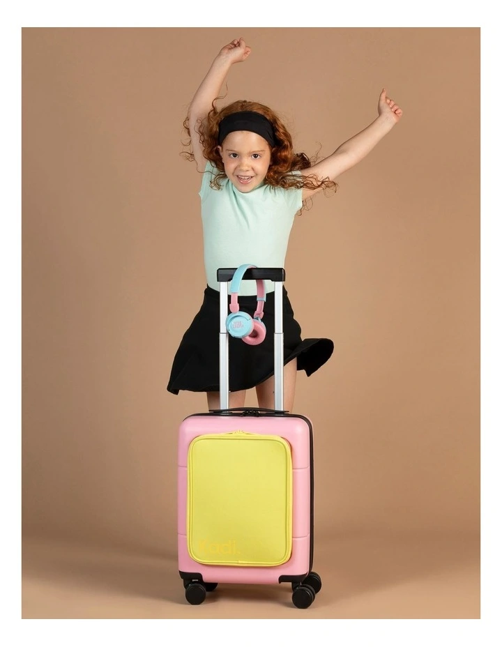 Carry-On Adventure in Pink/ Yellow image 3