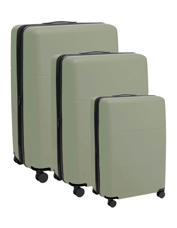 Hardside Suitcase 3-in-1 Bundle in Olive image 1