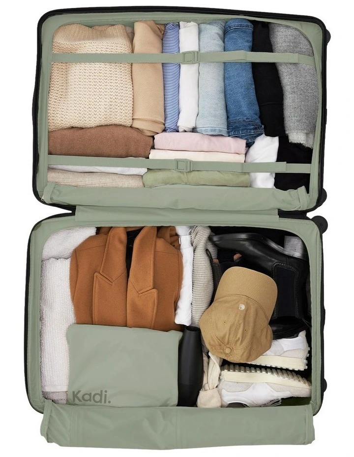 Hardside Suitcase 3-in-1 Bundle in Olive image 3