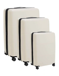 Hardside Suitcase 3-in-1 Bundle in Ivory