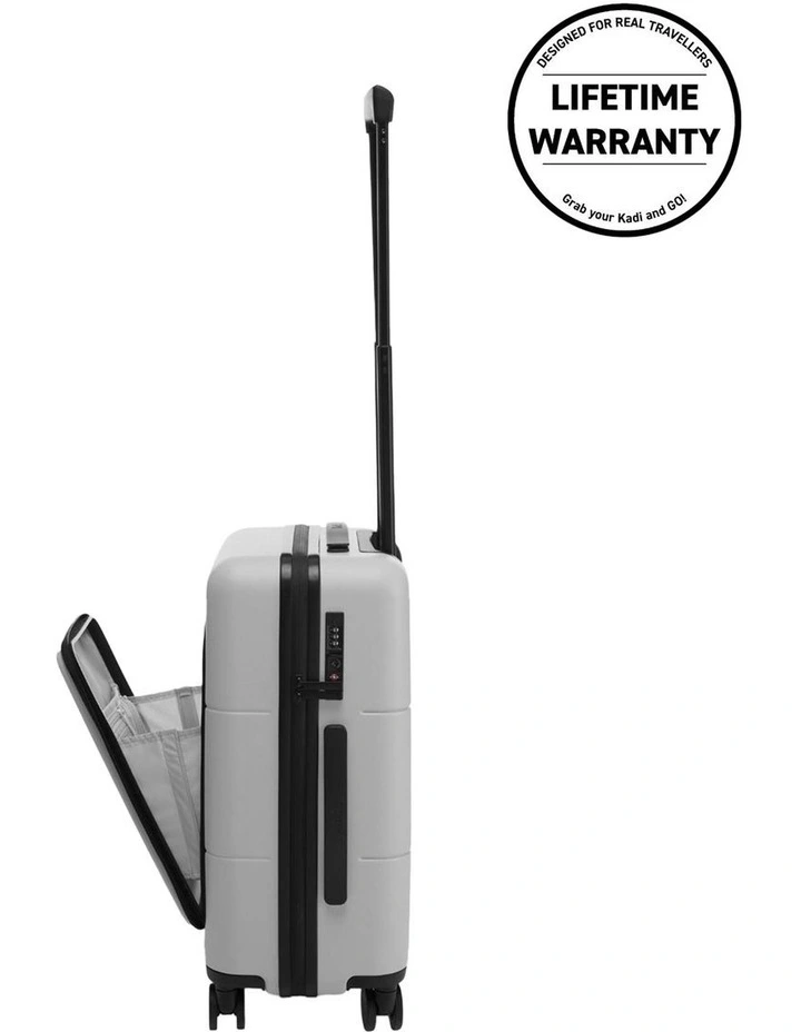 Carry-on Business Suitcase 55.5cm in Pebble image 2