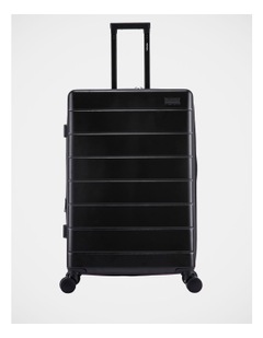 Monsac Glide Plus 76cm Hard Side suitcase in Black EP4501LB
