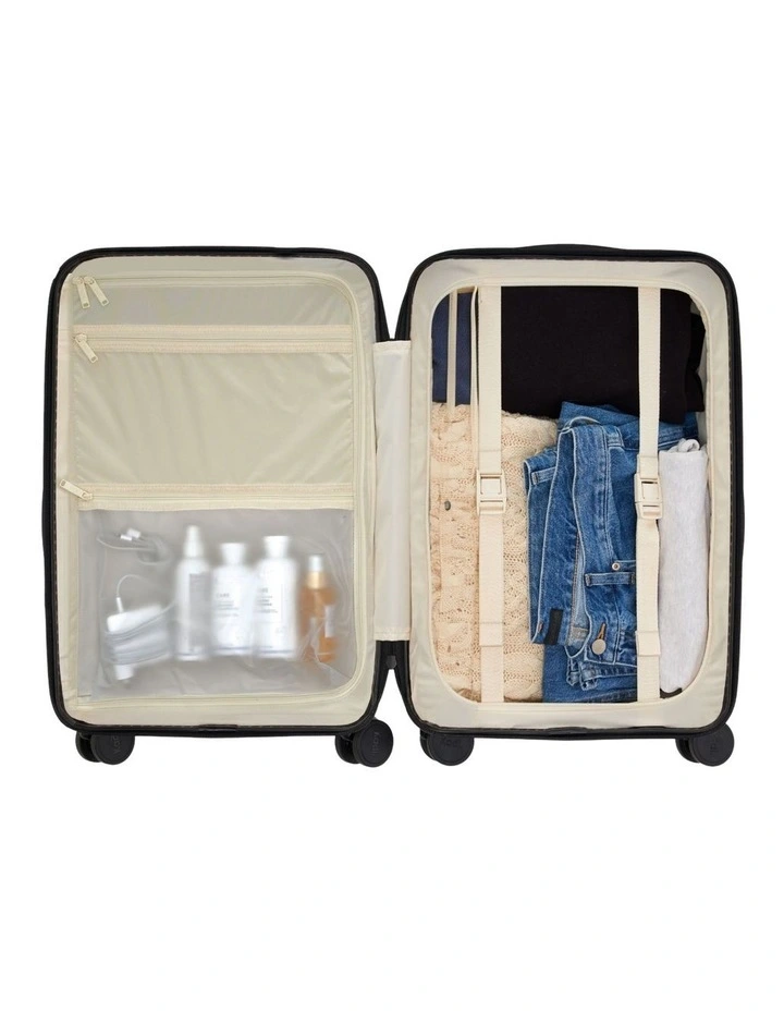 Carry-on Leisure Suitcase 55.5cm in Ivory image 6
