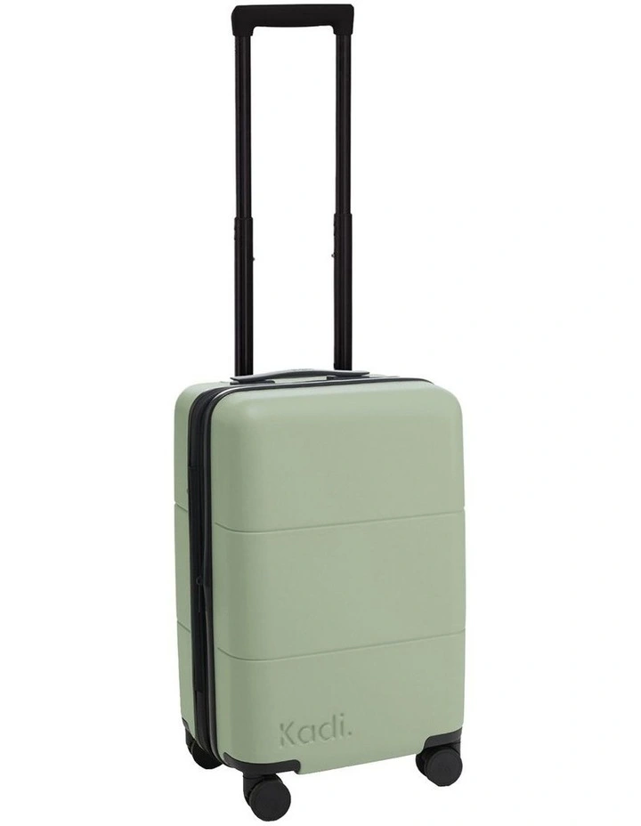 Carry-on Leisure Suitcase 55.5cm in Olive image 1