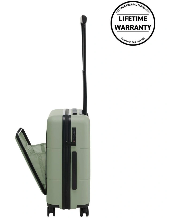 Carry-on Business Suitcase 55.5cm in Olive image 2