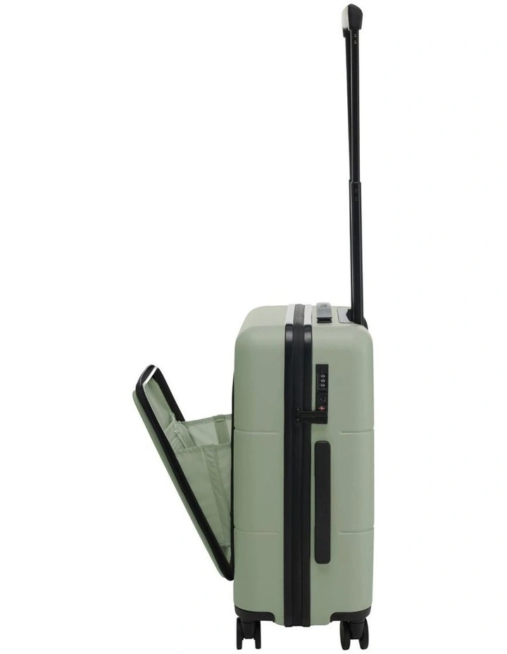 Carry-on Business Suitcase 55.5cm in Olive image 3