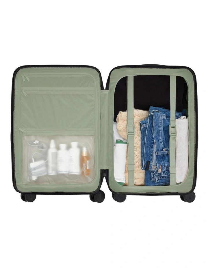Carry-on Business Suitcase 55.5cm in Olive image 6