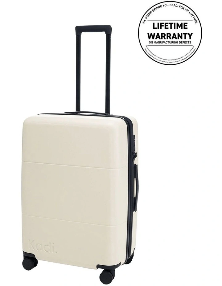 Medium Check-in Suitcase 66.5cm in Ivory image 2
