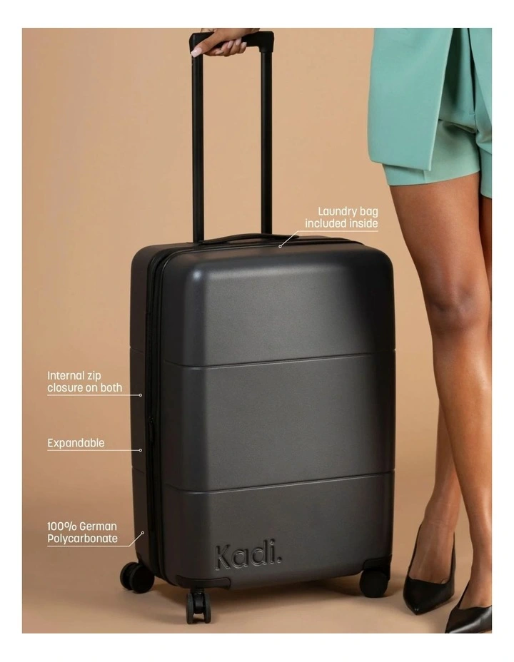 Medium Check-in Suitcase 66.5cm in Charcoal image 2