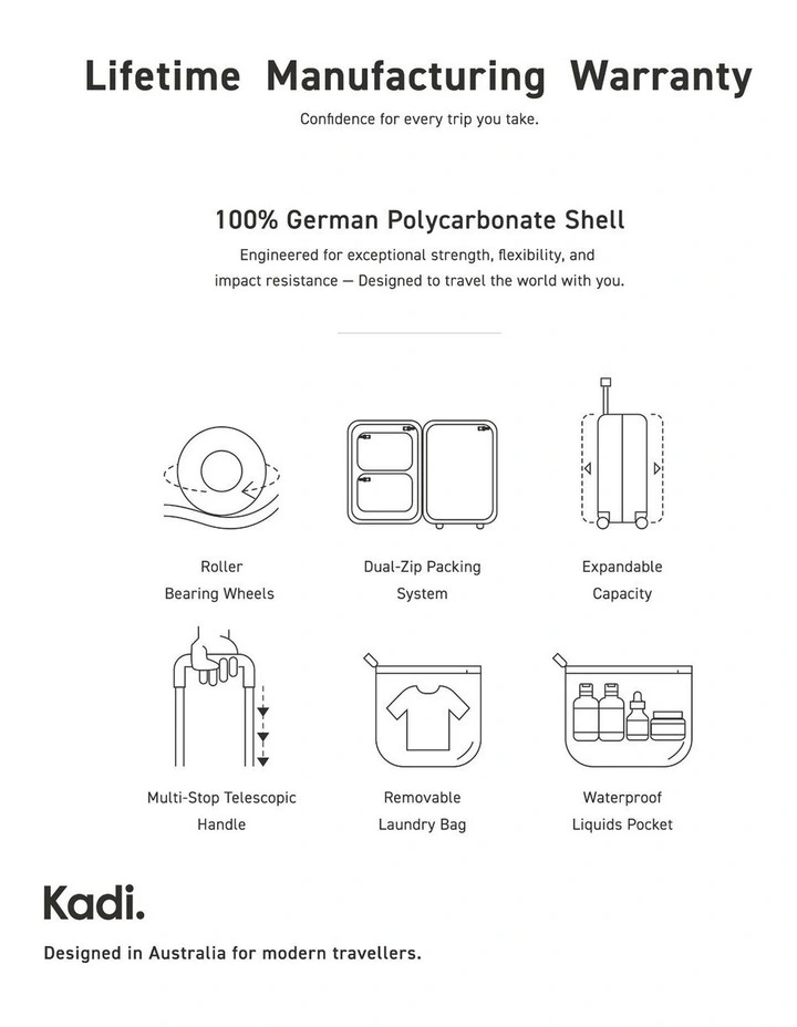 Medium Check-in Suitcase 66.5cm in Pebble image 7