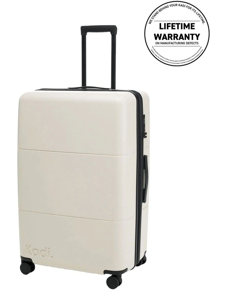 Large Check-in Suitcase 78.5cm in Ivory image 2