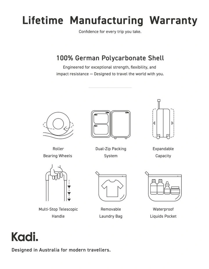 Large Check-in Suitcase 78.5cm in Charcoal image 7