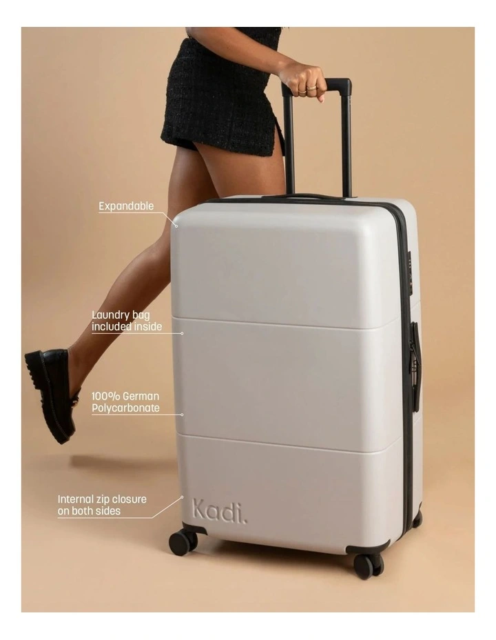 Large Check-in Suitcase 78.5cm in Pebble image 2