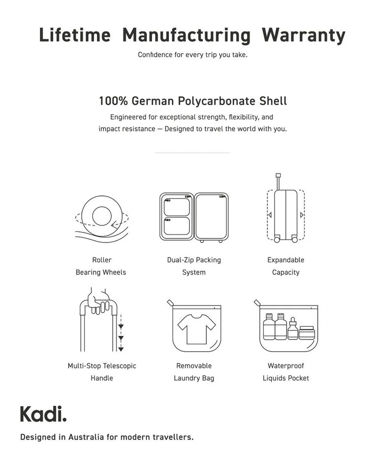 Large Check-in Suitcase 78.5cm in Olive image 7