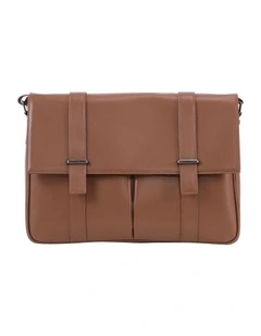 Atmosphere Satchel Bag MM1115-D 27cm in Brown