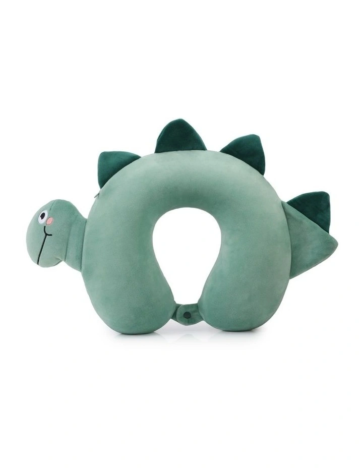 Dinosaur MM1135-D Neck Pillow 10cm in Green image 3