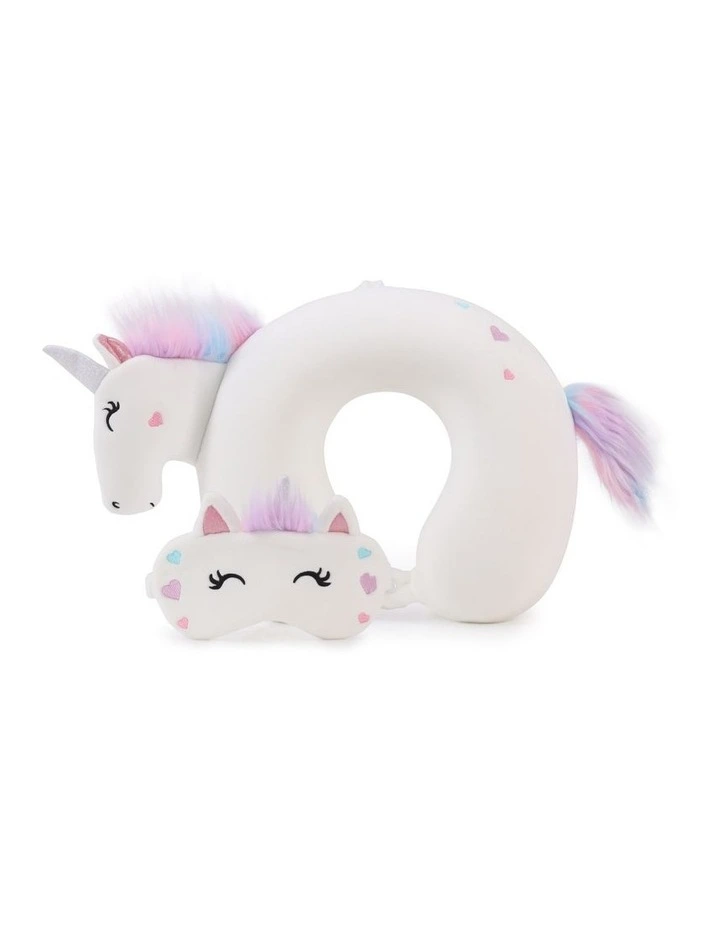 Unicorn MM1135-U Neck Pillow 10cm in White image 1