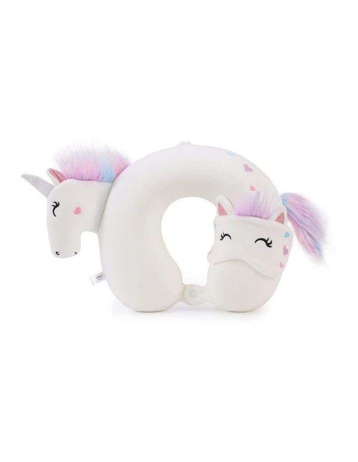 Unicorn MM1135-U Neck Pillow 10cm in White image 2