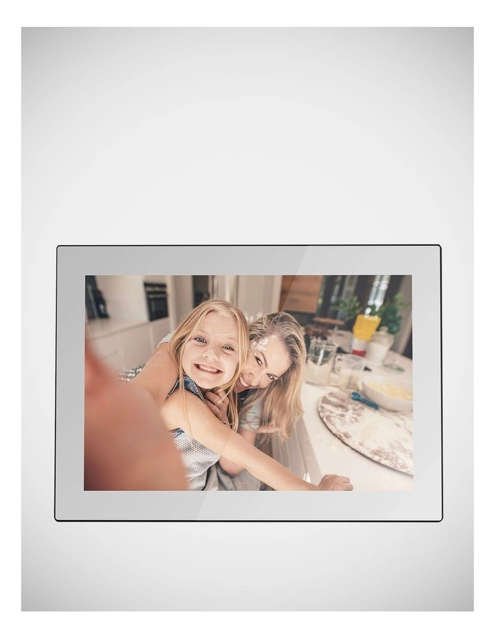 Digital  LF857B Photo Frame 10.1 in Glass image 1