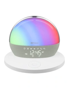 Luma Sunrise Alarm Clock With Charging Dock PXB-250L in Multi