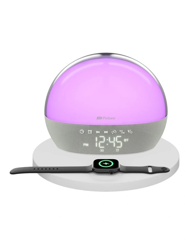 Luma Sunrise Alarm Clock With Charging Dock PXB-250L in Multi image 2