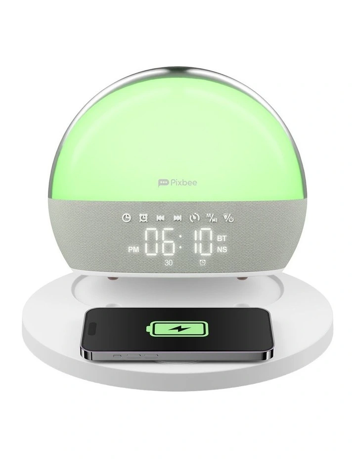 Luma Sunrise Alarm Clock With Charging Dock PXB-250L in Multi image 3