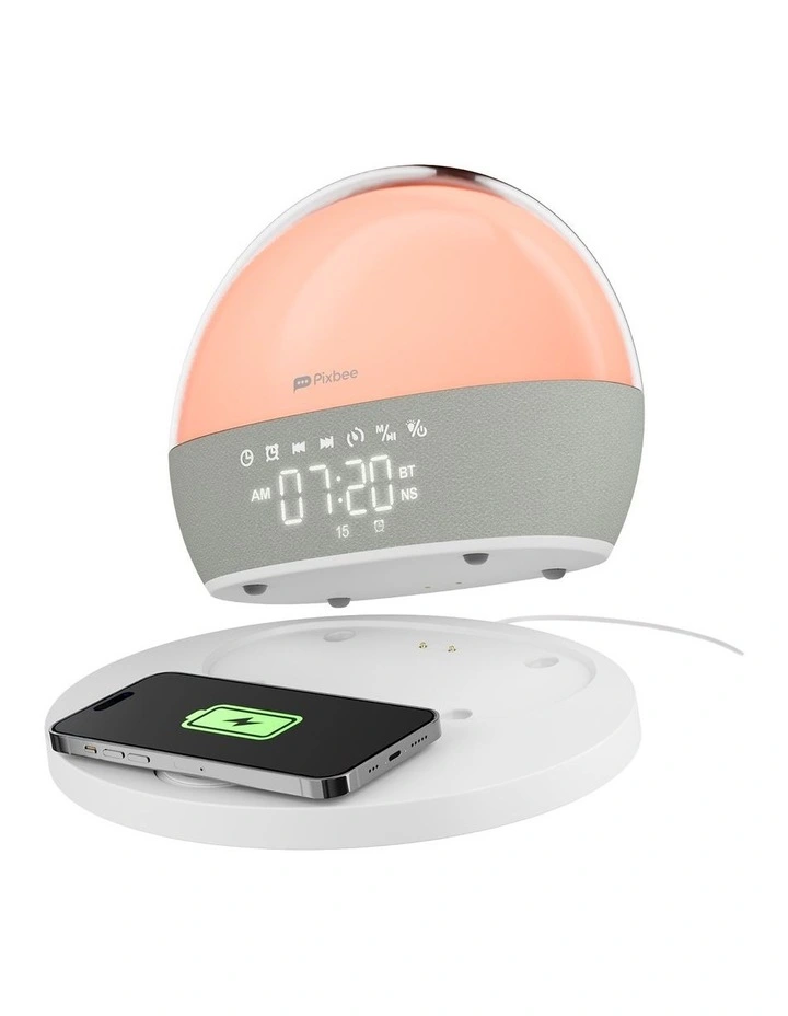 Luma Sunrise Alarm Clock With Charging Dock PXB-250L in Multi image 4