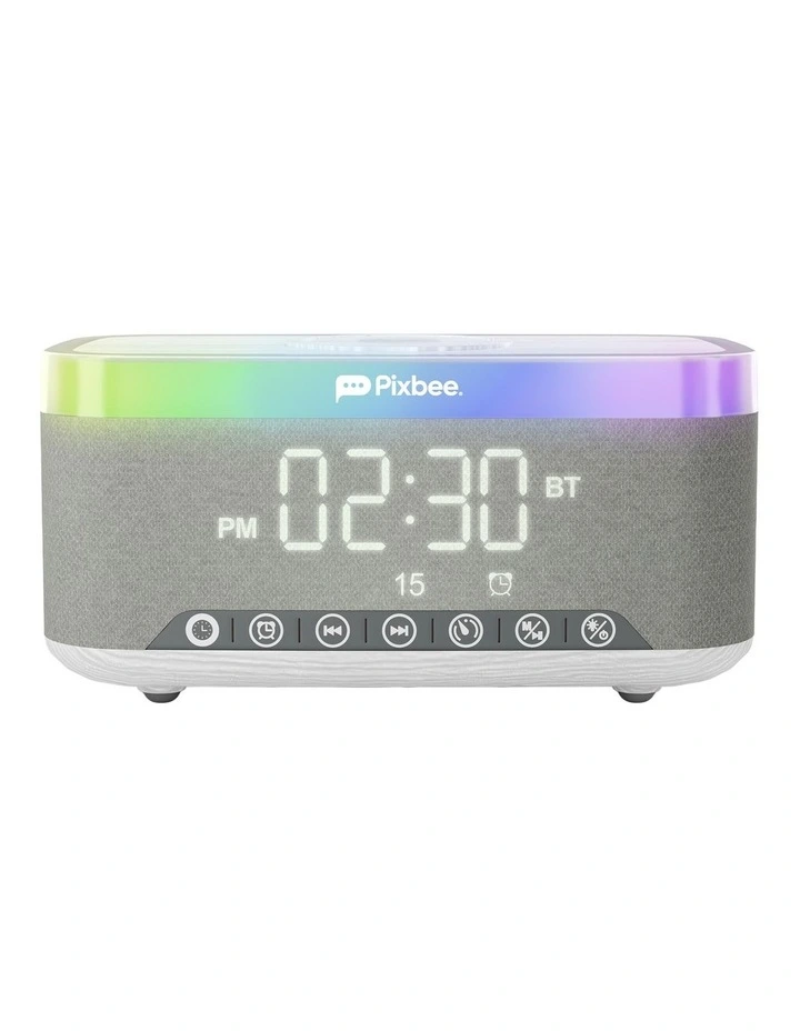 5-In-1 Alarm Clock With Charging Dock in Multi PXB-254L image 1