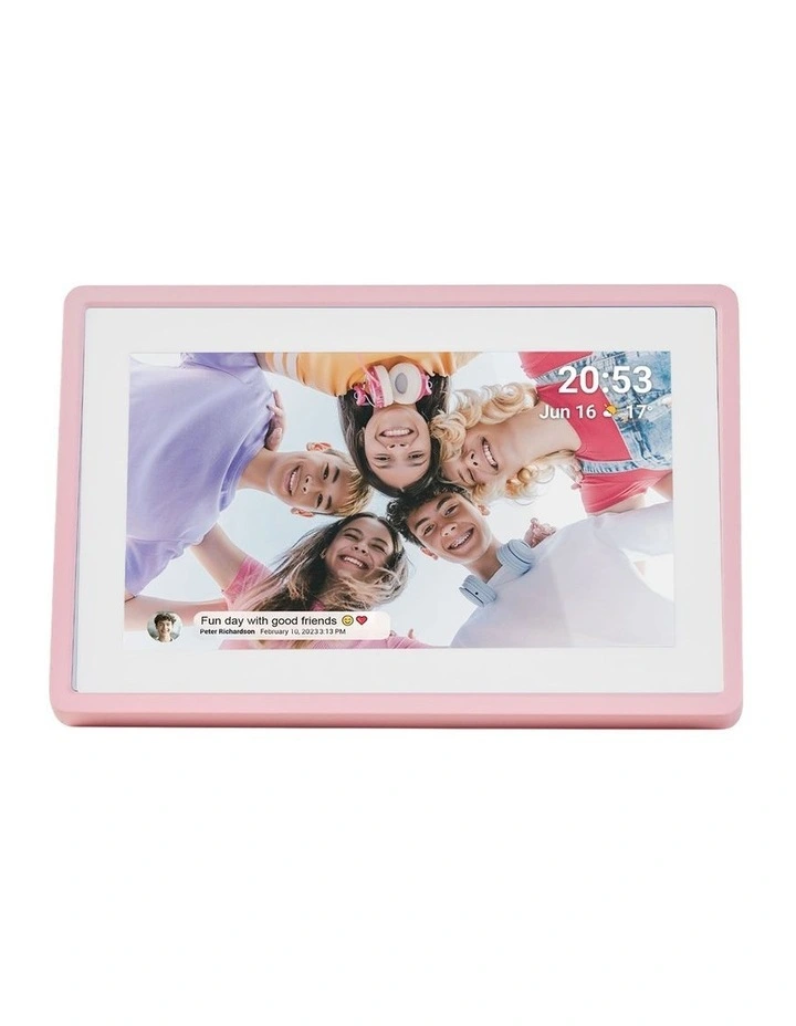 Frameo 7 Smart Photo Frame in Pink DPF7001-PNK image 2