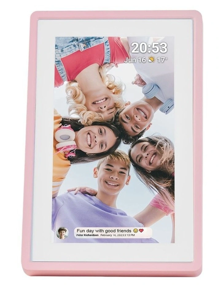 Frameo 7 Smart Photo Frame in Pink DPF7001-PNK image 3