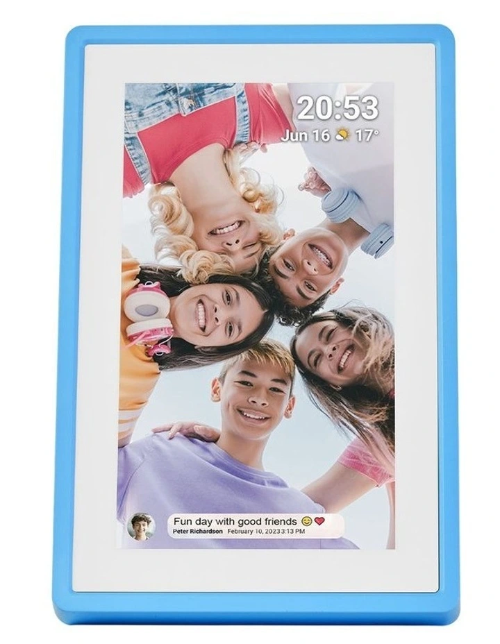 Frameo 7 Smart Photo Frame in Blue DPF7001-BLU image 3
