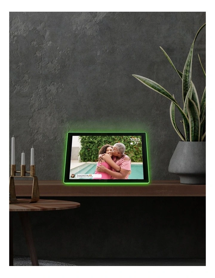 Frameo 10 Ambient Smart Photo Frame in Black DPF1023 image 7