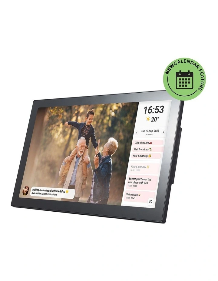 Frameo 21 FHD Smart Photo Frame in Black DPF2151-32GB image 1