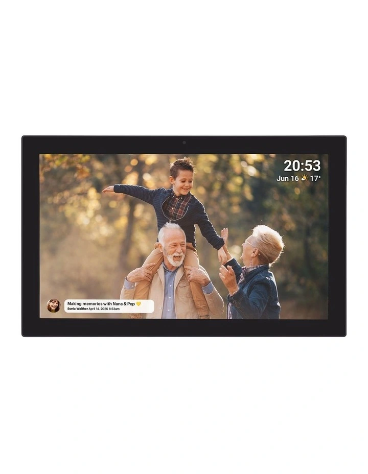 Frameo 21 FHD Smart Photo Frame in Black DPF2151-32GB image 2