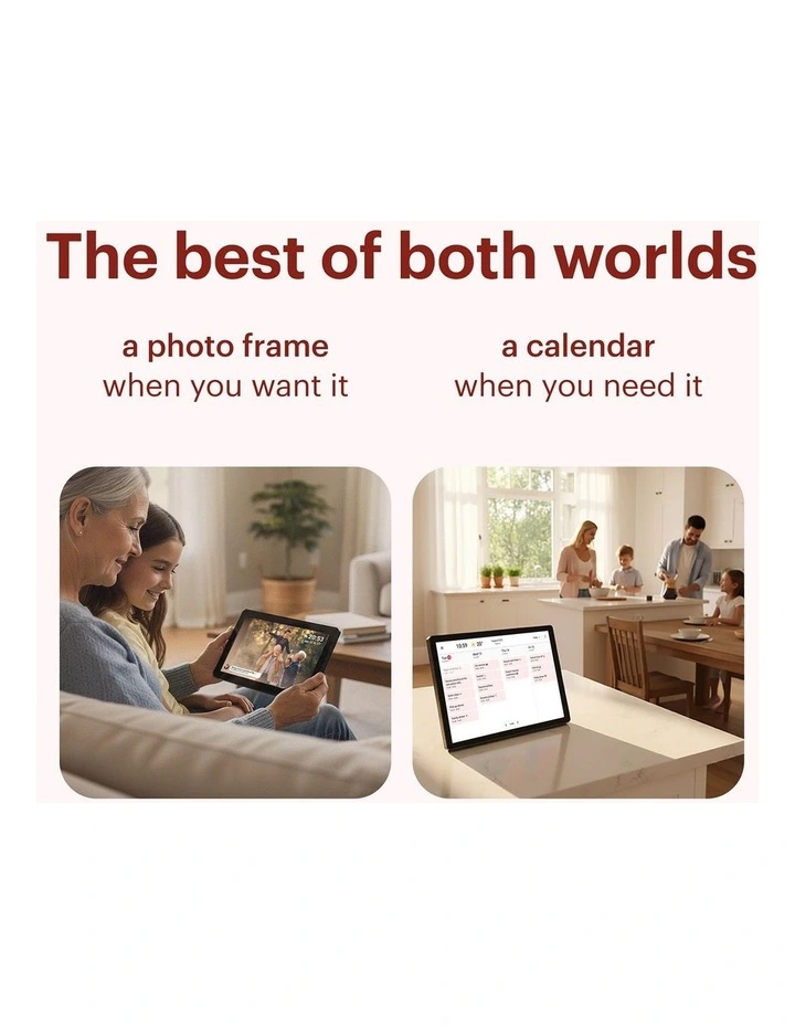 Frameo 21 FHD Smart Photo Frame in Black DPF2151-32GB image 3