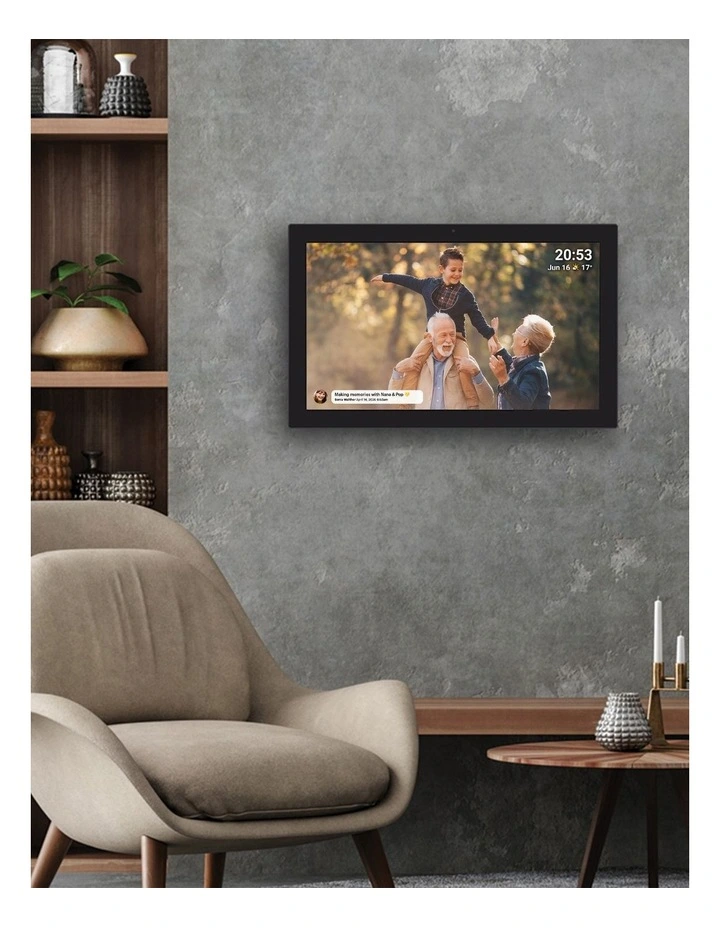 Frameo 21 FHD Smart Photo Frame in Black DPF2151-32GB image 6