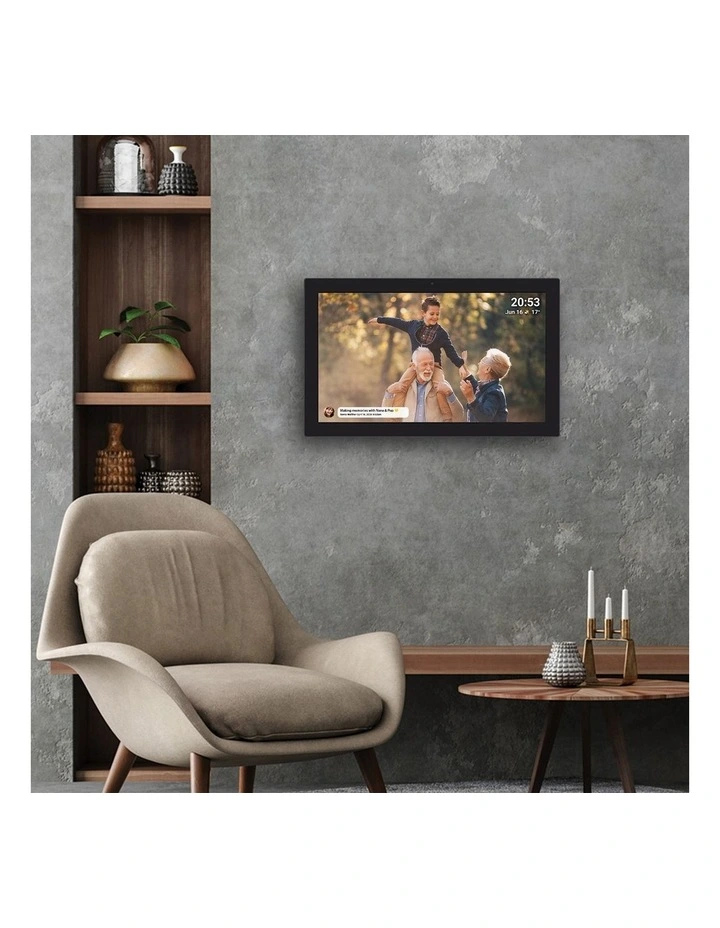 Frameo 21 FHD Smart Photo Frame in Black DPF2151-32GB image 6