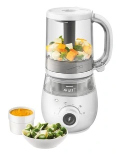 4-In-1 Steamer Blender Healthy Baby Food Maker SCF883/01