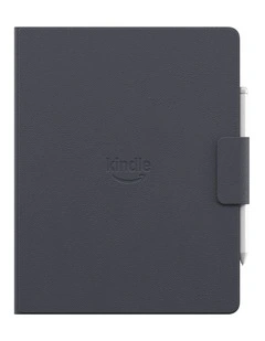 Scribe Executive Folio Cover with Magnetic Attachment Premium Leather in Graphite B0FDNZ5M3Y